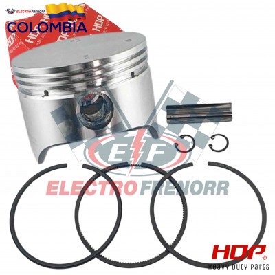 PISTON Y ANILLOS 92 MM EN 20 HDP