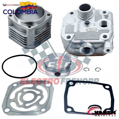 CULATA- BLOQUE- PISTON Y ANILLOS COMPRESOR MERCEDES BENZ 3335 VADEN