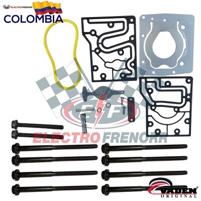 EMPAQUETADURA CON TORNILLOS  COMPRESOR X-15 KW MODELO NUEVO  VADEN