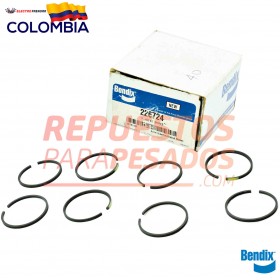 ANILLOS COMPRESOR TUFLO 400 EN 0.30 BENDIX