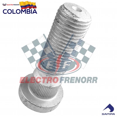 PERNO DE RUEDA L. 70MM DELANTERA SAMPA