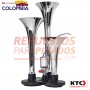 JUEGO DE CORNETA X3 CON VALVULA 12V-24V KTC