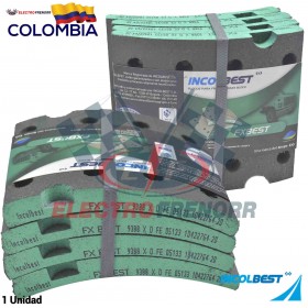 JUEGO BLOQUES DE FRENO 9388 (XD) FORMULACION FXBEST INCOLBEST