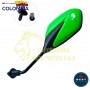 ESPEJO PARA MOTO UNIVERSAL DE COLOR VERDE BEST