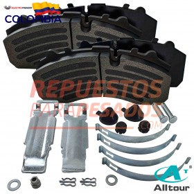 JUEGO PASTILLAS FRENO IVECO, DAF, MERCEDES, SCANIA ALLTOUR