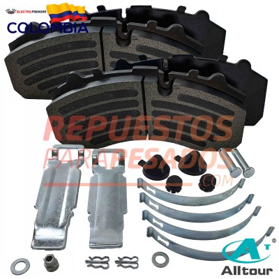 JUEGO PASTILLAS FRENO IVECO, DAF, MERCEDES, SCANIA ALLTOUR