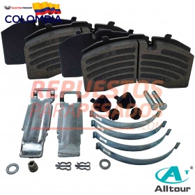 JUEGO DE PASTILLAS PARA DISCO DE FRENO MERCEDES ACTROS AXOR ECONIC ALLTOUR