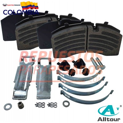 JUEGO DE PASTILLAS PARA DISCO DE FRENO MERCEDES ACTROS AXOR ECONIC ALLTOUR