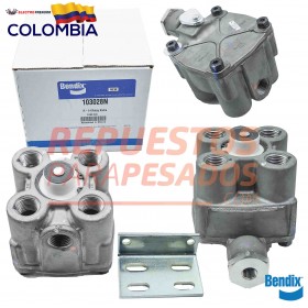 VALVULA RELAY R14 VERTICAL PUERTOS EN 1-2 BENDIX