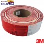 CINTA BARRICADA 3M ROJO BLANCO X ROLLO