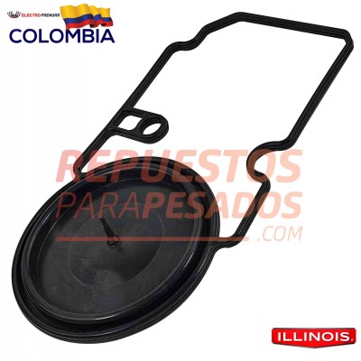 DIAFRAGMA TAPA DE VALVULAS ATEGO OM904 909/911/922 ILLINOIS