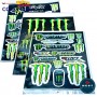 HOJA X30 PCS DE CALCOMANIAS PARA CARRO O MOTO BEST