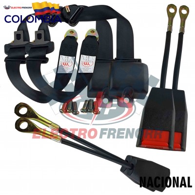 CINTURON DE SEGURIDAD PARA KODIAK PASAJERO Y COPILOTO 3 PUNTOS NACIONAL