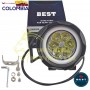 EXPLORADORA LED OJO DE ANGEL CIRCULAR FIJA + FLASH COLOR BLANCO- AMBAR  9-36V BEST