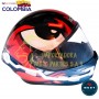 LUCES PARA CASCO DE MOTO - DISEÑO CUADRADO COLOR BLANCO CALIDO BEST