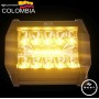 EXPLORADORA LED FIJA + FLASH COLOR BLANCO - AMBAR 9-36V BEST