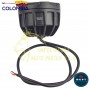 EXPLORADORA LED OJO DE ANGEL CIRCULAR FIJA + FLASH COLOR BLANCO 9-36V BEST