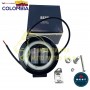 EXPLORADORA LED OJO DE ANGEL REDONDA FIJA FLASH  COLOR AZUL 9-36V BEST