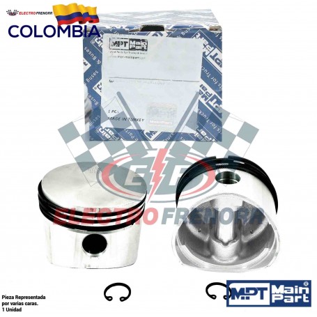 PISTON Y ANILLOS COMPRESOR 80MM EN STD -7000 801 100 MPT Pistones y Anillos 03