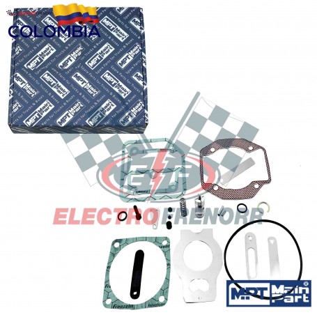 EMPAQUETADURA REPARACION COMPRESOR AGRALE CON PISTON DE ALIVIO -1800 040 500 MPT Empaquetaduras de Compresores 05