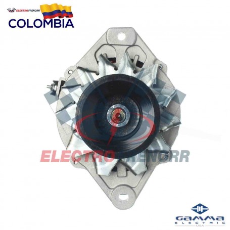 ALTERNADOR 12V 80A CHEV NPR 2000 3POLEAS BOMBA 85CC GAMMA Alternadores Completos