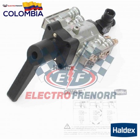 LOWER VALVE HALDEX Parqueo, Pivote, MV3, PP1, PP7, Palancas