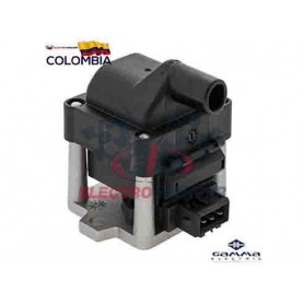 BOBINA IGNICION V-W GOL GOLF SKODA SEAT AUDI CON MODULO C1076 12V GAMMA