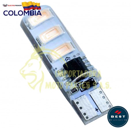 BOMBILLO LED COCUYO CON FLASH COLOR FUCSIA 12V BEST Luces LED