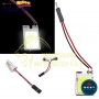 PANEL LED COB  18 SMD INTERIOR  ACOPLES INCLUIDOS 12V