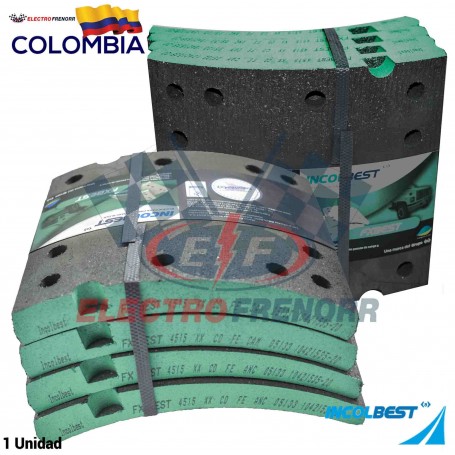 JGO BLOQUES DE FRENO 4515 (XXCD) FORMULACION FXBEST INCOLBEST Formulación FX-BEST SEGUN IMAGEN