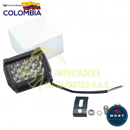 EXPLORADORA LED FIJA COLOR BLANCO 9-36V BEST Luces LED BEST