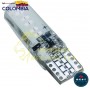 BOMBILLO LED COCUYO T10 CON FLASH COLOR BLANCO - AZUL 12V BEST Luces LED BEST