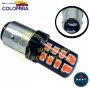 BOMBILLO LED FRENO FIJO + FLASH COLOR ROJO 12-24V BEST Luces LED BEST