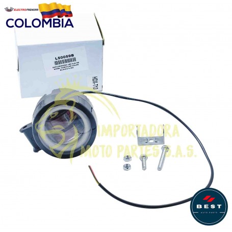 EXPLORADORA LED OJO DE ANGEL CURCULAR COLOR BLANCO 9-36V BEST Luces LED BEST