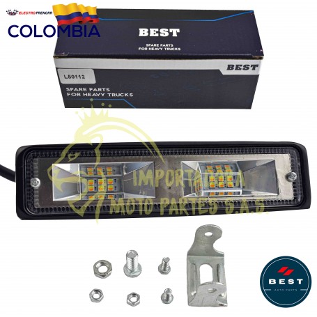 EXPLORADORA FIJA+FLASH 9-36V BLNCA 1620LM BEST Luces LED BEST